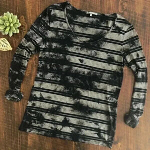 Retro-ology | Striped/Tie Dye Long Sleeve Tee